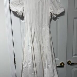 Anthropologie corset White Dress size 2
